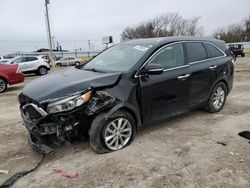 Salvage cars for sale at Oklahoma City, OK auction: 2016 KIA Sorento LX