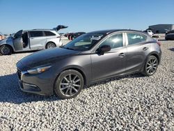 Salvage cars for sale at Taylor, TX auction: 2018 Mazda 3 Grand Touring