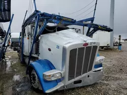 Peterbilt salvage cars for sale: 2018 Peterbilt 389 Car Carrier Truck