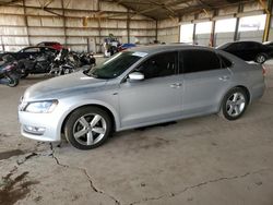 Volkswagen Passat salvage cars for sale: 2015 Volkswagen Passat S