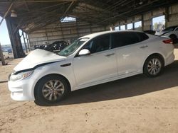 Salvage cars for sale at Phoenix, AZ auction: 2016 KIA Optima LX