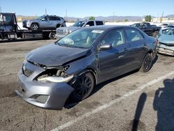 Salvage cars for sale at Van Nuys, CA auction: 2010 Toyota Corolla Base