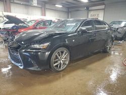 Salvage cars for sale at Elgin, IL auction: 2017 Lexus GS 350 Base