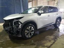 Salvage cars for sale at Woodhaven, MI auction: 2023 Nissan Rogue SV