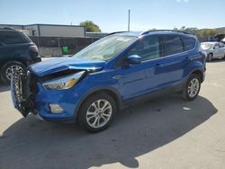 Salvage cars for sale at Orlando, FL auction: 2017 Ford Escape SE