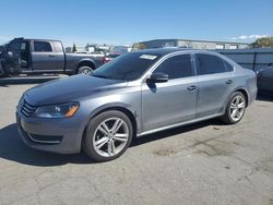 Salvage cars for sale at Bakersfield, CA auction: 2014 Volkswagen Passat SE