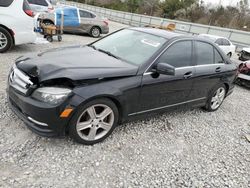 Salvage cars for sale at Memphis, TN auction: 2011 Mercedes-Benz C300