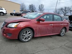 Salvage cars for sale at Moraine, OH auction: 2014 Nissan Sentra S