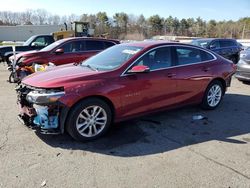 2018 Chevrolet Malibu LT en venta en Exeter, RI