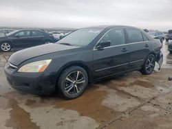 2007 Honda Accord EX en venta en Grand Prairie, TX