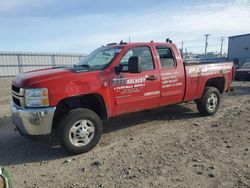 Salvage trucks for sale at Appleton, WI auction: 2011 Chevrolet Silverado K2500 Heavy Duty LT