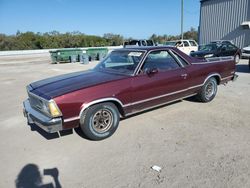 Chevrolet salvage cars for sale: 1981 Chevrolet EL Camino