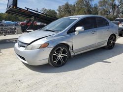 Salvage cars for sale at Ocala, FL auction: 2008 Honda Civic LX