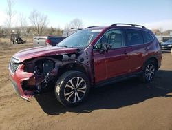 Salvage cars for sale at Columbia Station, OH auction: 2021 Subaru Forester Limited