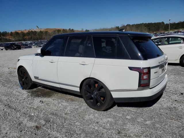 2017 Land Rover Range Rover Supercharged