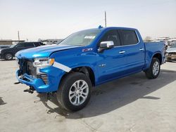 Salvage cars for sale at Grand Prairie, TX auction: 2022 Chevrolet Silverado K1500 LTZ