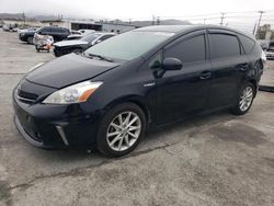 Salvage cars for sale at Sun Valley, CA auction: 2013 Toyota Prius V