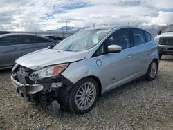 Salvage cars for sale at Magna, UT auction: 2015 Ford C-MAX Premium SEL