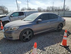 Salvage cars for sale at Columbus, OH auction: 2013 Honda Accord EXL