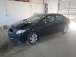 Salvage cars for sale at Lexington, KY auction: 2013 Honda Civic LX