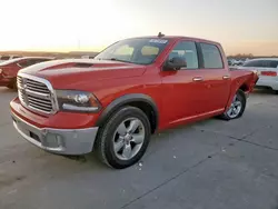 Salvage trucks for sale at Grand Prairie, TX auction: 2016 Dodge RAM 1500 SLT