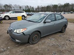 Salvage cars for sale at Charles City, VA auction: 2010 Hyundai Elantra Blue