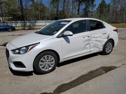 Salvage cars for sale at Greenwell Springs, LA auction: 2021 Hyundai Accent SE