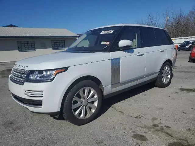 2016 Land Rover Range Rover HSE