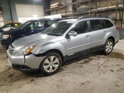 Salvage cars for sale at Eldridge, IA auction: 2012 Subaru Outback 3.6R Limited