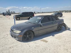 Salvage cars for sale at New Braunfels, TX auction: 2005 BMW 325 CI