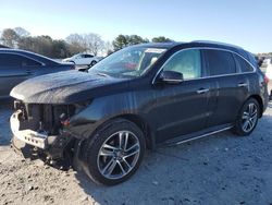 Salvage cars for sale at Loganville, GA auction: 2017 Acura MDX Advance