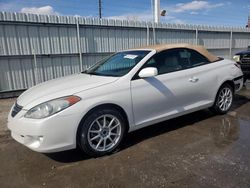 Salvage cars for sale at Littleton, CO auction: 2006 Toyota Camry Solara SE