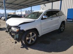 Carros salvage sin ofertas aún a la venta en subasta: 2014 Jeep Grand Cherokee Overland