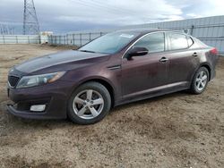 Salvage cars for sale at Adelanto, CA auction: 2015 KIA Optima LX