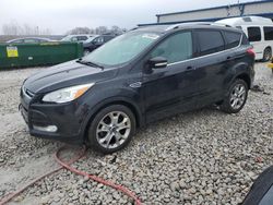 Salvage cars for sale at Wayland, MI auction: 2014 Ford Escape Titanium