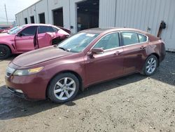 Salvage cars for sale at Jacksonville, FL auction: 2012 Acura TL