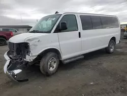 Salvage trucks for sale at Airway Heights, WA auction: 2020 Chevrolet Express G3500 LT