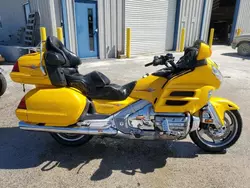 Salvage motorcycles for sale at Houston, TX auction: 2003 Honda GL1800 A