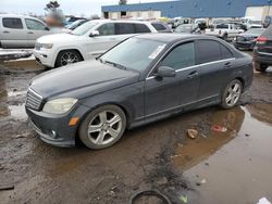 Salvage cars for sale at Woodhaven, MI auction: 2010 Mercedes-Benz C 300 4matic