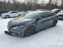 Vehiculos salvage en venta de Copart Cookstown, ON: 2019 Honda Civic EX