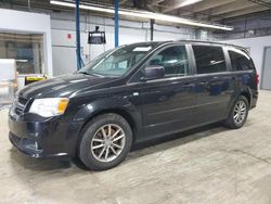 Salvage cars for sale at Wheeling, IL auction: 2014 Dodge Grand Caravan SXT