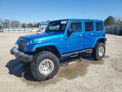 Salvage cars for sale at Newton, AL auction: 2016 Jeep Wrangler Unlimited Rubicon