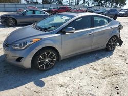 Salvage cars for sale at Loganville, GA auction: 2012 Hyundai Elantra GLS