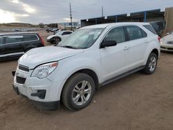 Salvage cars for sale at Colorado Springs, CO auction: 2012 Chevrolet Equinox LS