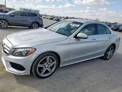 Mercedes-Benz salvage cars for sale: 2015 Mercedes-Benz C300