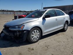 Salvage cars for sale at Fredericksburg, VA auction: 2016 Volkswagen Jetta S