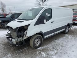 Salvage trucks for sale at Davison, MI auction: 2018 Ford Transit T-250