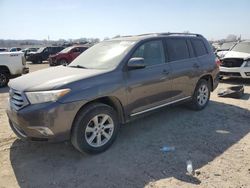 Toyota Highlander Base salvage cars for sale: 2013 Toyota Highlander Base