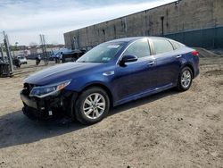 Salvage cars for sale at Laurel, MD auction: 2018 KIA Optima LX