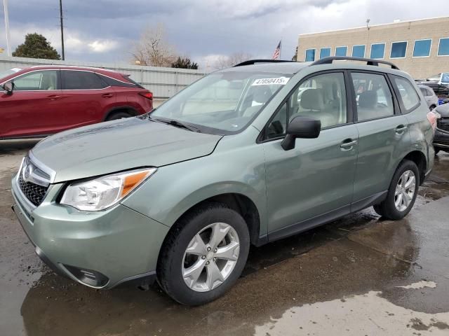 2016 Subaru Forester 2.5I